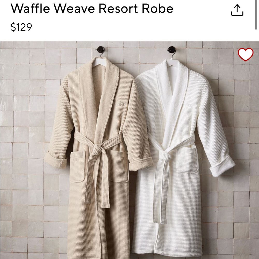 Pottery Barn Resort Robe